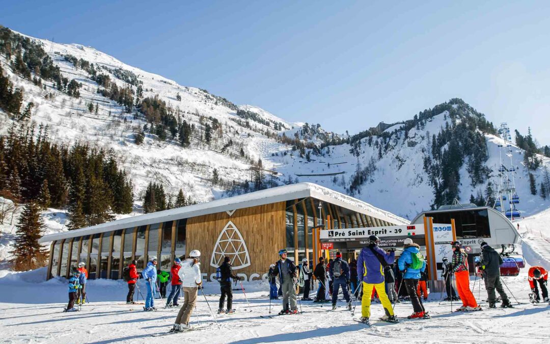 Pré Saint-Esprit : Gare Télésiège et Garage Sièges – Arcs (73)