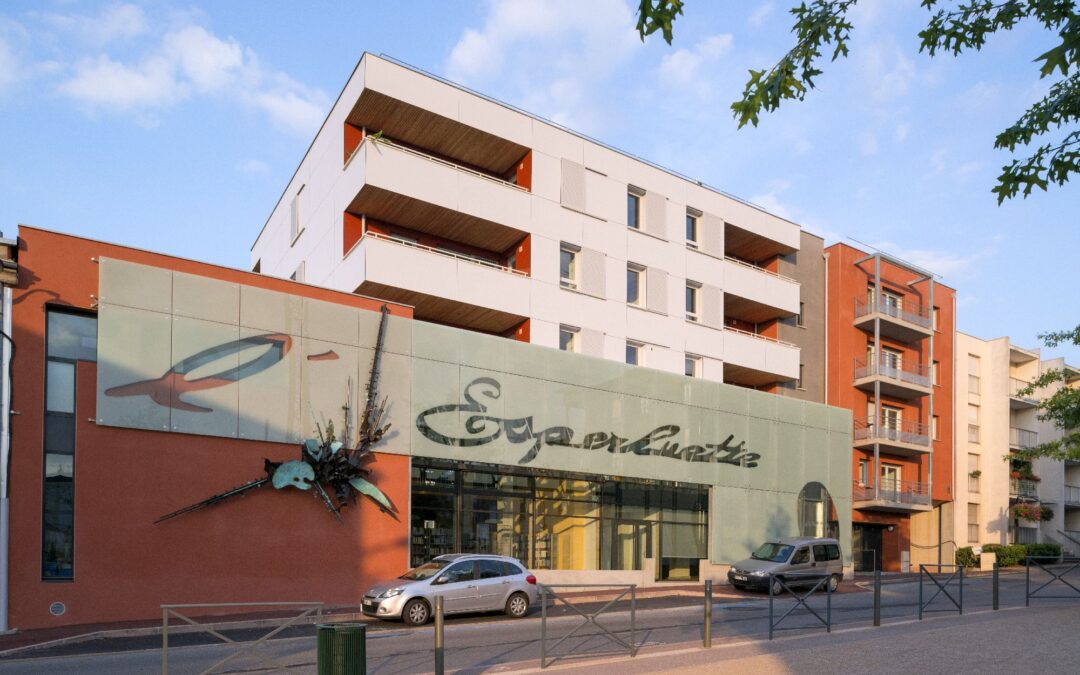 « L’Esperluette » Médiathèque et Logements – Saint-Genest-Lerpt (42)